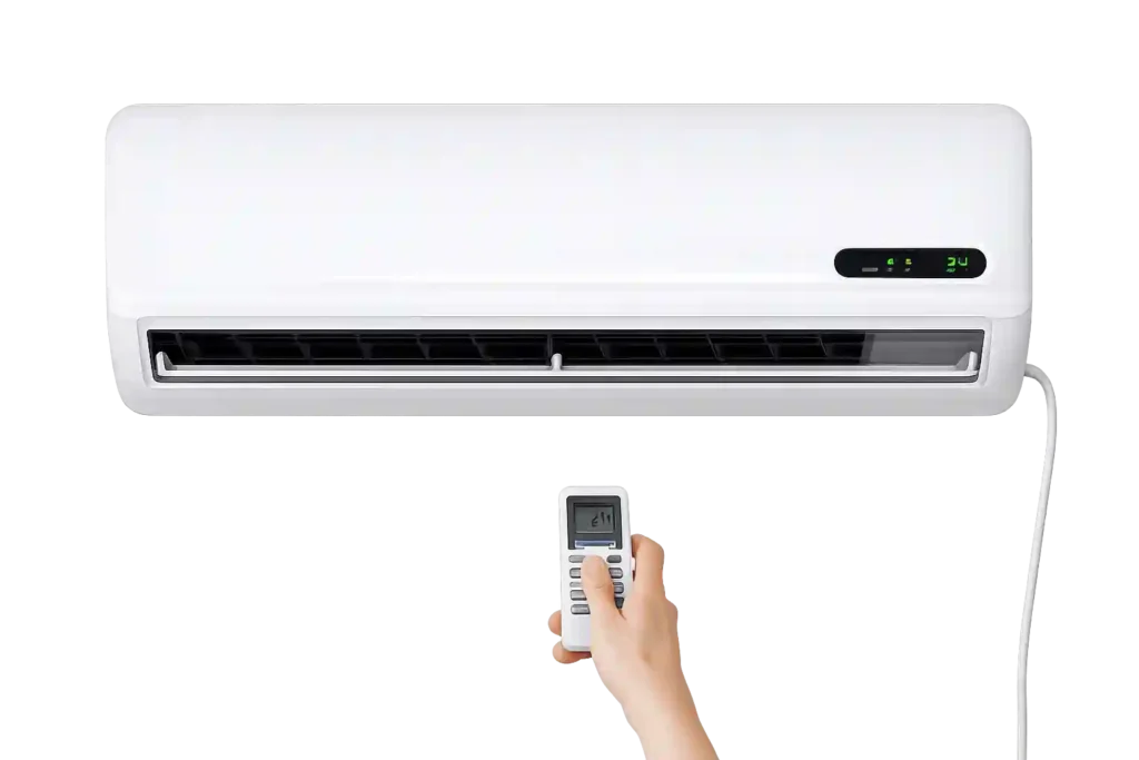 Wall-mounted split air conditioner indoor unit for professional ac repair in Bahrain.