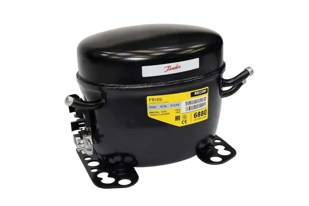 Air conditioner compressor used for air conditioning repair in Bahrain.