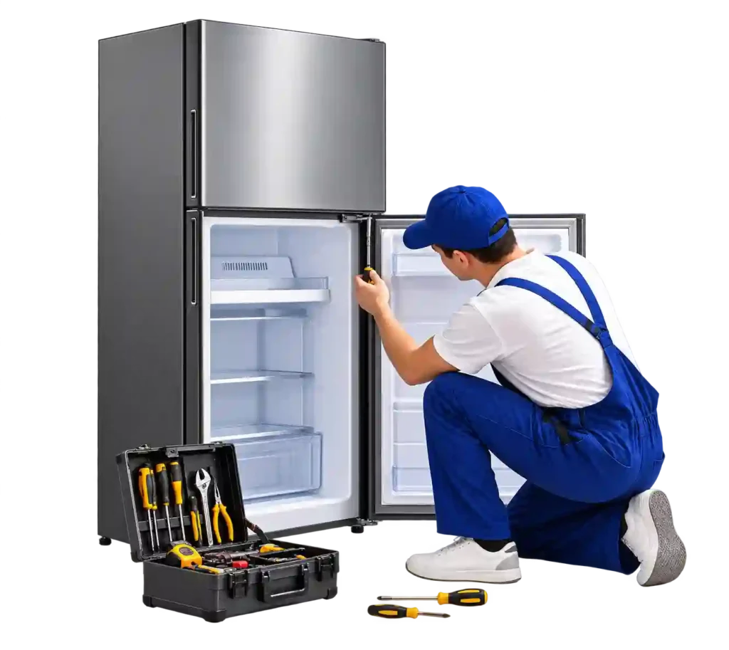 Technician providing Refrigerator Repair in Hamad Town.