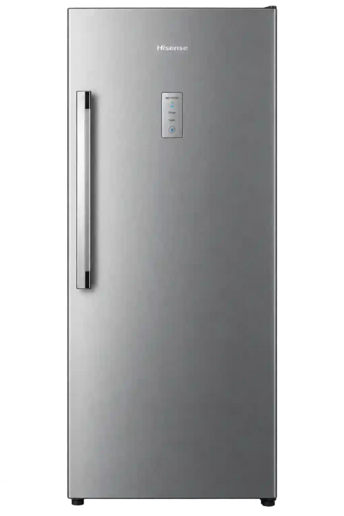 Silver single-door refrigerator for Refrigerator Repair in Hamad Town.